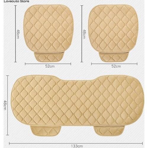 Car Seat Cover Four Seasons Front Rear Cushion Breathable Protector Mat Pad For Mitsubishi Outlander 2020 2019 2018 2017 2021