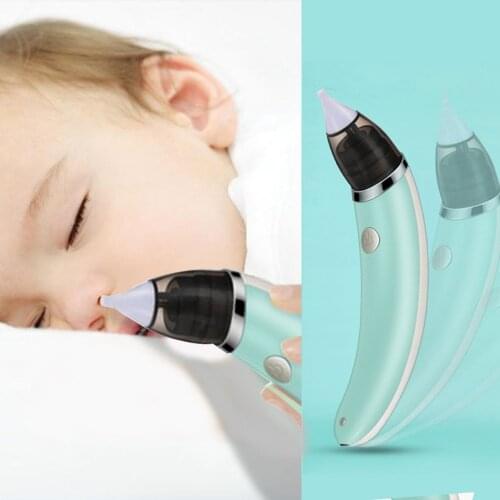 Baby Nasal Aspirator Health Care Electric Safe Hygienic Nose Cleaner Nasal Absorption For Newborns Boy Girls