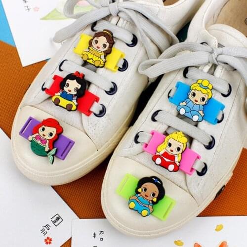 6PCS Disney Frozen Princess Anna Elsa Action Figures PVC Model Doll Shoe Buckle Collection Birthday Kids Toys Christmas gifts