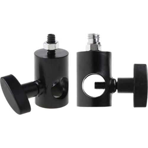 1/4" 3/8" Thread Interface Rapid Adapter Converter Multi Functional Mount Bracket Adapter for Light Stand Photography Speedlight