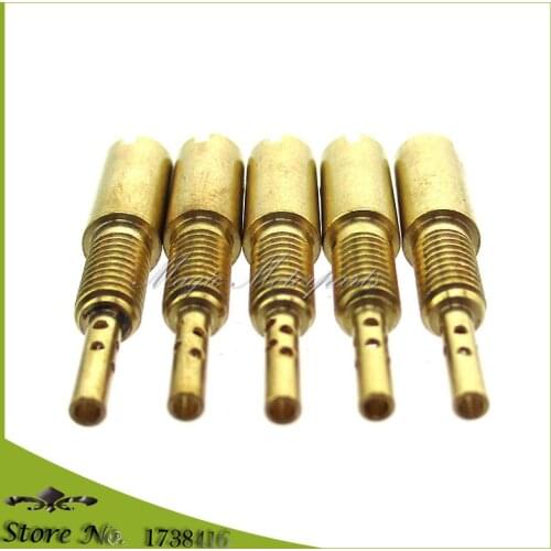 Carburetor Pilot Jets 15 17.5 20 22.5 25 For Mikuni HS40 HSR42/45/48 RS34-RS40 TM33 TM36 TM40 With Accelerator Pump