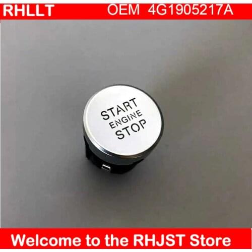 FOR Audi A6 S6 A7 Start Stop Engine Switch Button Chrome 2011-2015 OEM 4G1905217A