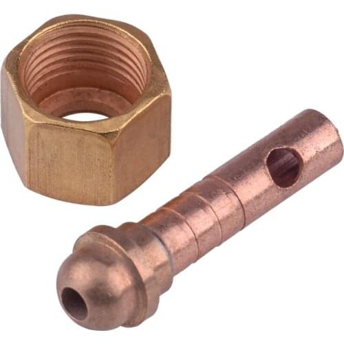 Copper M16x1.5 TIG Welding Plasma Cutting Torch Cable Connector Gas Electric WP-25