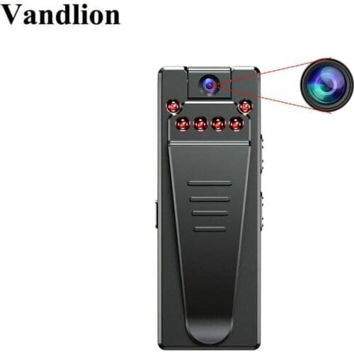 Vandlion Micro Video Camera Voice Recorders Network Cam Infrared Night Vision Recording Dictaphone Clip DV Camcorder for Car A7