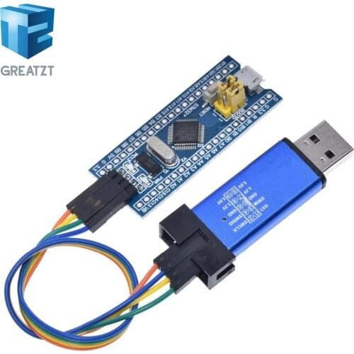 STM32F103C8T6 ARM STM32 Minimum System Development Board Module For Arduino DIY Kit + ST-Link V2 Mini STM8 Simulator Download