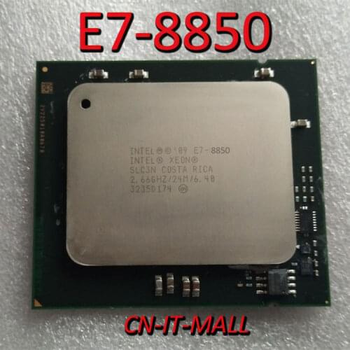 Intel Xeon E7-8850 CPU 2.0GHz 24M 10 Core 20 Threads LGA1567 Processor