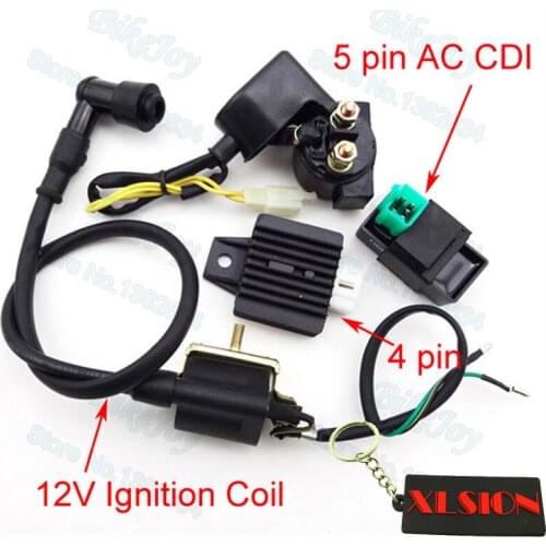 Regulator Rectifier Relay 12V Ignition Coil AC CDI For Chinese ATV Quad 50cc 70cc 90cc 110cc Motorcycle Motocross