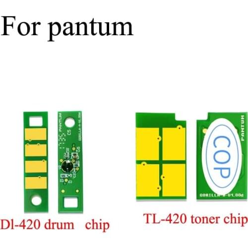 Compatible drum chip and toner chip for Pantum P3010D P3300DW M6700D M6700DW M7100 M6800FDW M7200 M7206 M7300 DL-420 TL-420 420X