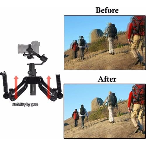 Stabilizing Handle Grip Handheld Phone Stabilizer for Zhiyun/Feiyu/DJI Osmo Mobile 1/2 Ronin S 3-Axis Handheld Gimbal Stabilizer