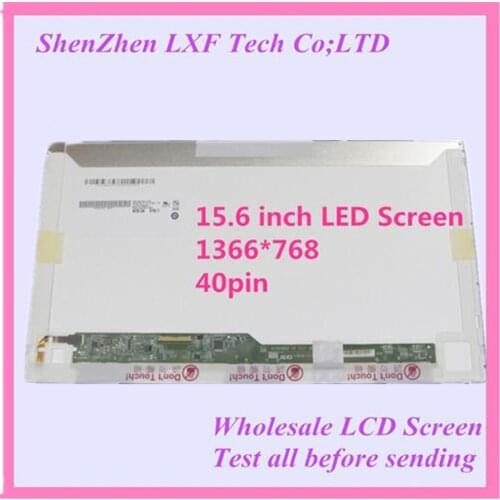 15.6''Laptop lcd led screen Replacement lcd screen For Asus X55V K55D A55XI A55V A55DR Laptop 1366*768 40pin LVDS Connect
