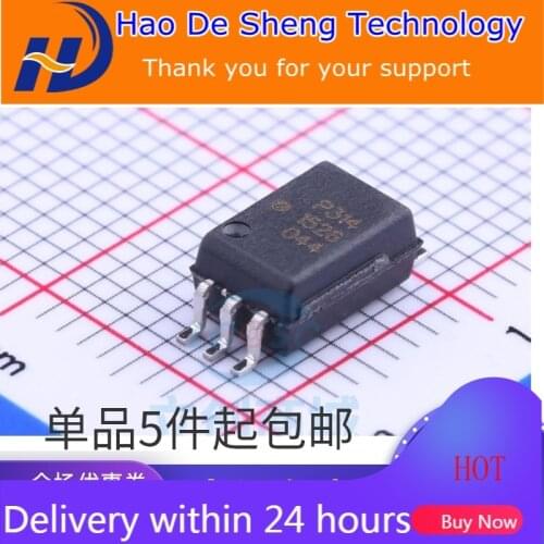 10PCS/LOT P314V ACPL-P314V SOP-6 P314 ACPL-P314-500E New Original In Stock