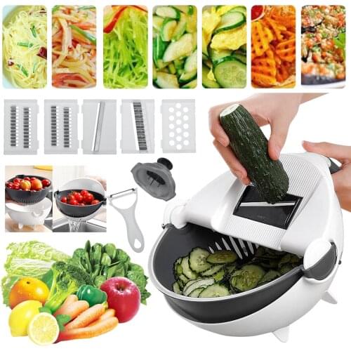 14 in1 Food Chopper Vegetable-Fruit-Cheese-Onion Chopper Slicer Dicer For Kitchen Tomato Cutter Grater Veggie Chopper Spiralizer