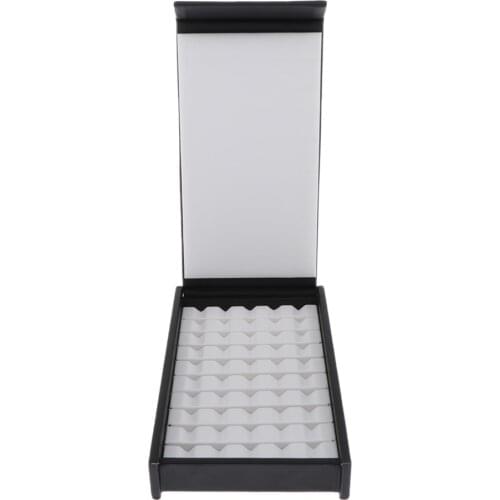 50 Grids Gem Box Loose Stone Jewelry Case Display with Closure