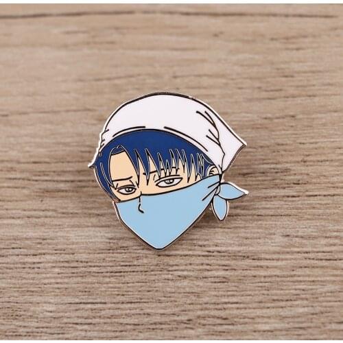 BG1175 Anime Enamel Pins Cute Boy Cartoon Brooch Badge Bag and Shirt Pin Fashion Jewelry Boyfriend Gifts