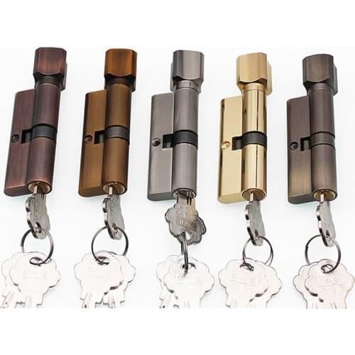 Modern Handle Door Zinc Alloy Lock Cylinder Anti-Theft Door Lockset Supplies Home Interior Door Locks Hardware Accessories