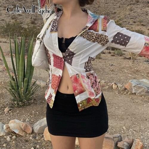 Cuteandpsycho Women's Blouses