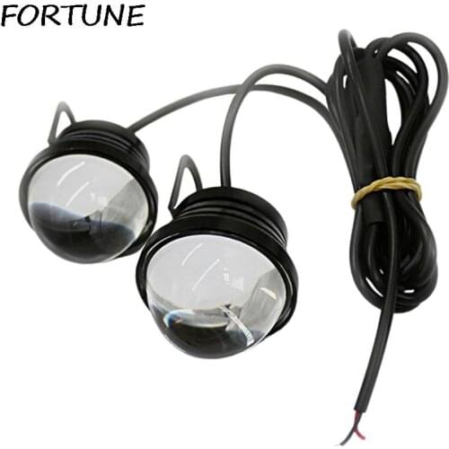 Car Eagle Eye Led Daytime Running Light Flashing Light Super Bright Motorcycle Lights For 12V Car Motor Motorcycle Accessories