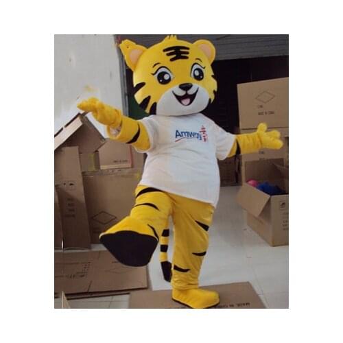 The Tiger Mascot Costume Yellow King Tiger Many Kinds Of Bear Mascot Costume Animal Cartoon Fancy Dress Adult Size Free Shipping