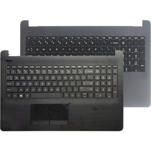 US laptop keyboard for HP Pavilion 15-BW 15-BS 250 G6 255 g6 256 g6 English keyboard with Palmrest Upper Cover