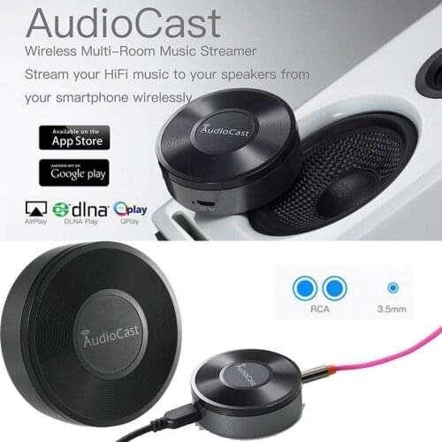 Audiocast Airplay DLNA Music Radio Receiver Transmitter iOS Supported Airmusic TransmitterSoundMate Android Audio WIFI K1I9
