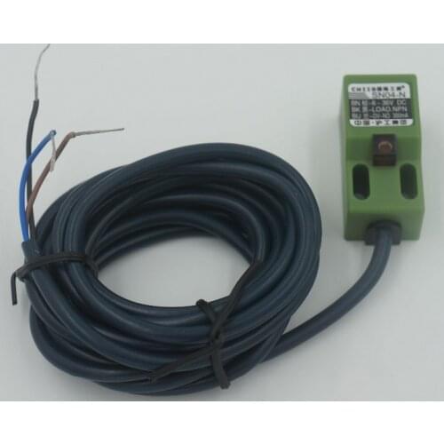 Normally Closed NC NPN 3 wires 4mm Square Approach Sensor Inductive Proximity Switch 6-36VDC SN04-N2
