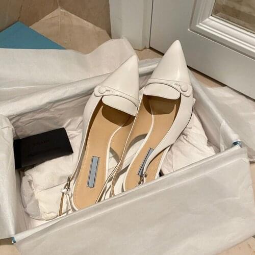 2021 European And American Summer New High-Heeled Fashion Sandals, Single Shoes, Stiletto Heels, Net Red Ins Single Shoes Trend