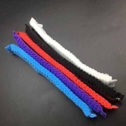 Disposable Clean Cap For Spa Salon Bathroom Nonwoven Pleated Mob Cap Anti Dust Mushroom Shower Caps Salon Hair Cap