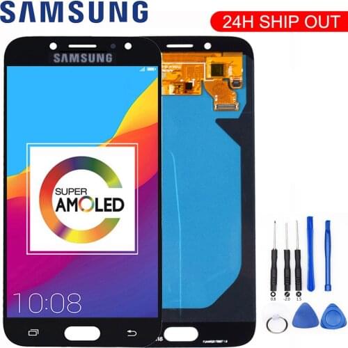 AMOLED Original Display For SAMSUNG Galaxy J7 Pro LCD Display Touch Screen J730 J730F for SAMSUNG J7 Pro LCD Screen Replacement