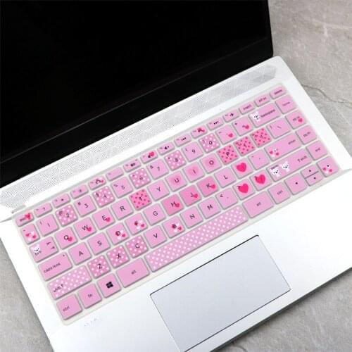 Dustproof Notebook Keyboard Protector for HP Keyboard Cover Protector Silicone Waterproof Keyboard Protector for 13.3inch