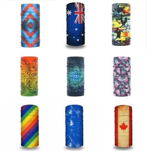 30 Quality Mens Women Fashion Outdoor Seamless Sport Camping Hiking Scarf Bandana Windproof Sunscreen Neck Tube Gaiter Headband
