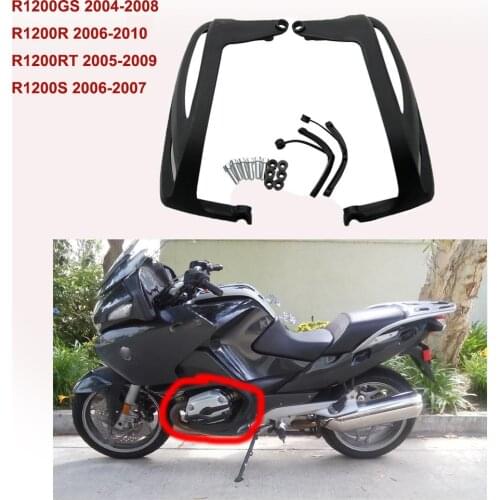 Engine Guard Cylinder Protector Side Cover For BMW R1200RT R1200GS R1200R R1200S R1200ST RT1200 GS1200 R1200 RT GS R ST 05 - 09