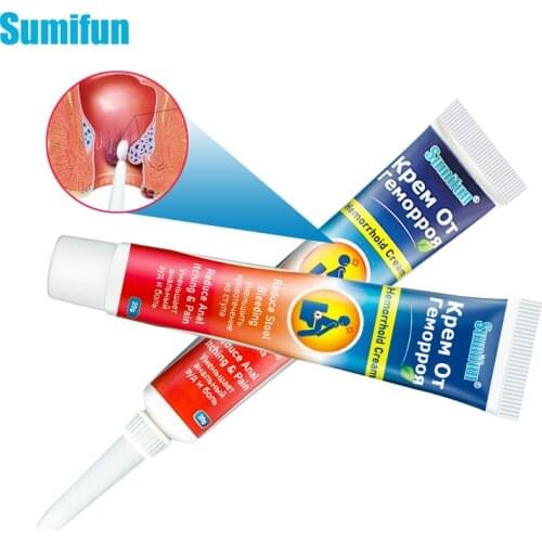 1/2/5pcs Sumifun Hemorrhoids Cream Chinese Medicine Extract Ointment Internal External Anal Fissure Anus Shedding Pain Relief