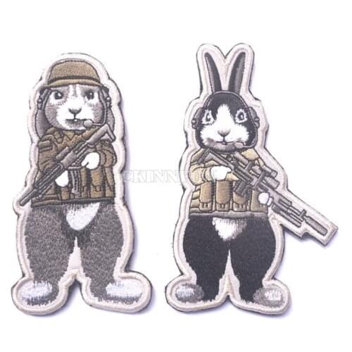 200Pcs/Lot A Lot 3D Embroidery Armband Cat One Tactics Patches Badge Peggy And Botasky patchThe 12 Chinese Zodiacs Armband