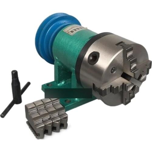 80 Spindle Lathe Spindle Assembly with Flange Connection Plate Transition Plate 80 Spindle Three-jaw Four-jaw Chuck