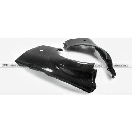 Car-styling Carbon Fiber OEM Front Fender With Hole Glossy Fibre Wheel Arch Auto Body Kit Fit For Mazda MX5 NC NCEC Roster Miata