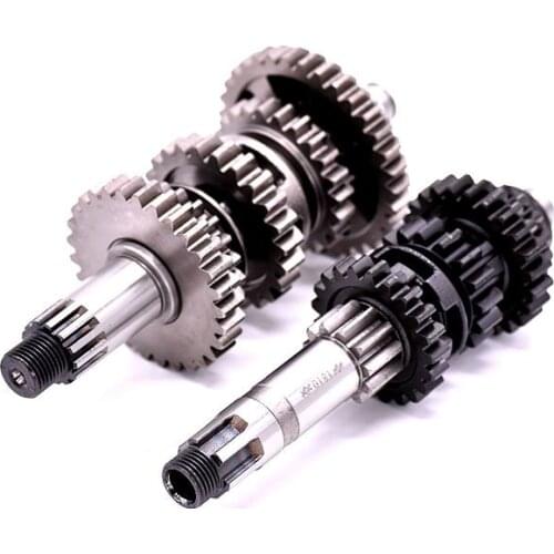 Free shipping motorcycle parts QM200GY main and auxiliary shaft GXT200 DR200 for Suzuki 200cc engine main and auxiliary shaft