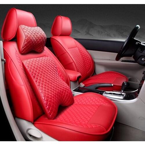 Special High quality Leather car seat cover For Jaguar XF XE XJ F-PACE F-TYPE brand firm soft auto accessories car stickers