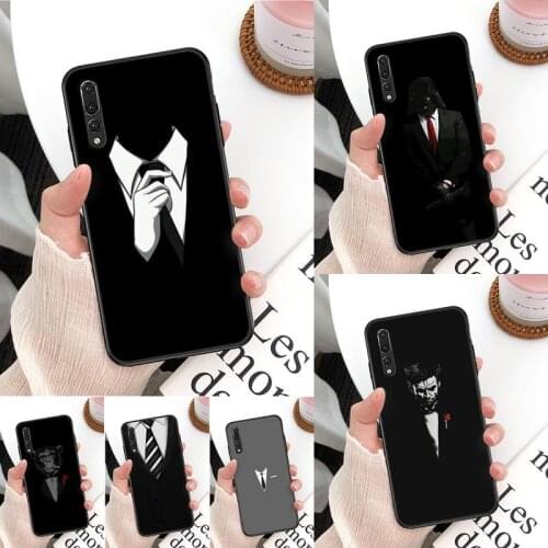 Mens suit shirt tie Phone Case For Huawei Mate 30 Pro P20 P30 P40 pro lite Y7 Y6 2019 case for Honor 8X 8A 10 20lite 10i