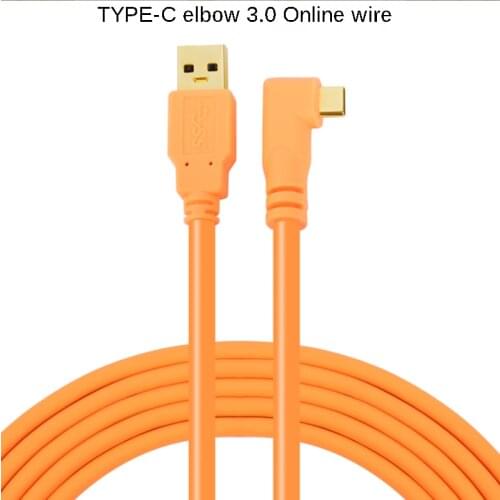 PERESAL Type-c to USB3.0 camera cable 1.5m3m5m8m for cannon EOS R RP SONY a7m3 R3 A7R4 Tethered shooting line camerato computer