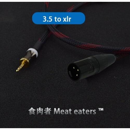 Hifi3.5mm jack 3.5 to xlr Cable for Amp Speaker Microphone Regular 3 Pin XLR Male Balanced Cable Shielded 1M 2M 3M 5M 10m 8M MIC