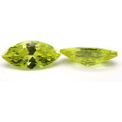 Hot!!! AAAAA 3x6mm Marquise Shaped Zircon Stone CZ Synthetic Gemstone For Jewelry