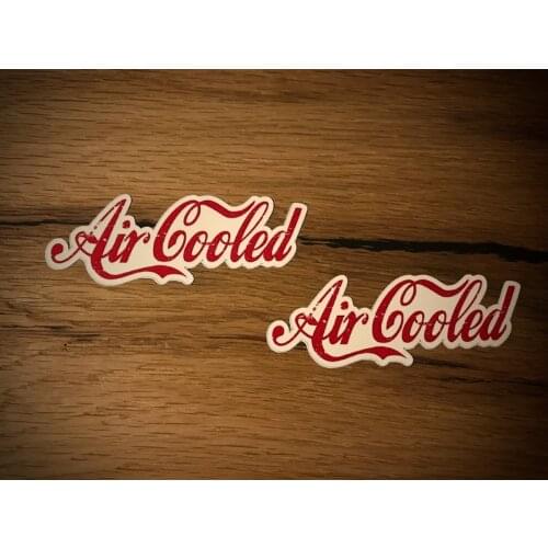 Aircooled XL 14cm Sticker Air Cooled Bus Tuning Oldtimer Oldschool # 344