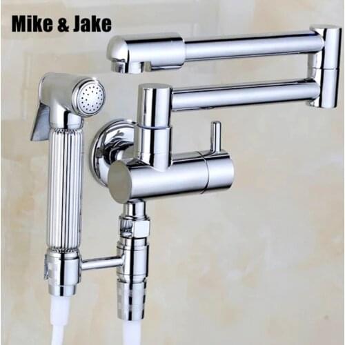 Bathroom bidet shower mixer wall mounted bidet mixer faucet mop tap with shattaf set garden tap bidet shower MJ5882