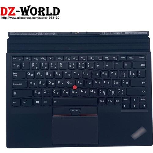 New Original RU Russian Base Portable Backlit Thin Keyboard for Lenovo Thinkpad X1 Tablet 1st 2nd Gen 01HX723 01AW623