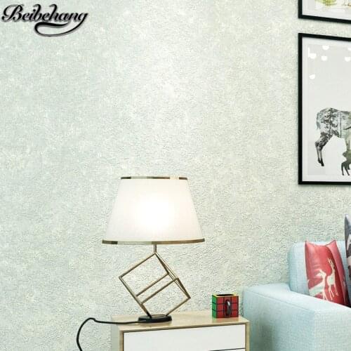 Beibehang papel de parede High quality pure color plain nonwovens wallpaper bedroom living room TV background wallpaper