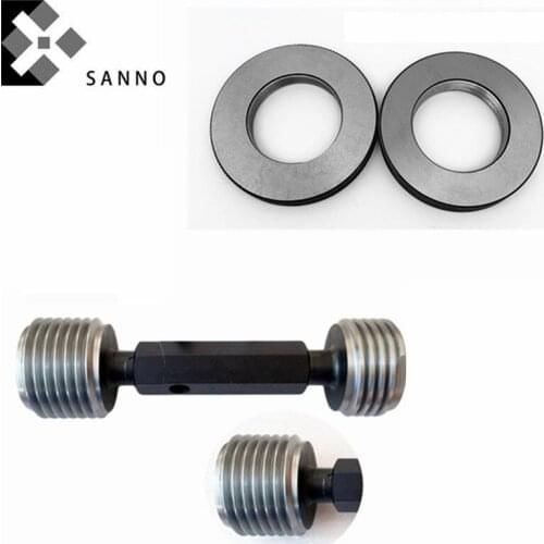 SM1/4-20 SM1/4-24 SM1/4-44 SM1/4-40 High precision stitching thread plug ring gauge sewing machine screw gage tools go nogo