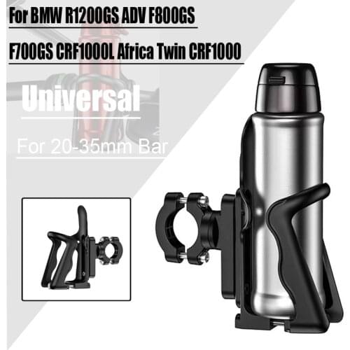 Crash Bar Water Bottle For SUZUKI V-Strom DL 1000 / V-Strom DL 650 Motorbike Guard Drinking Cup Bracket Holder Motorcycle Bike