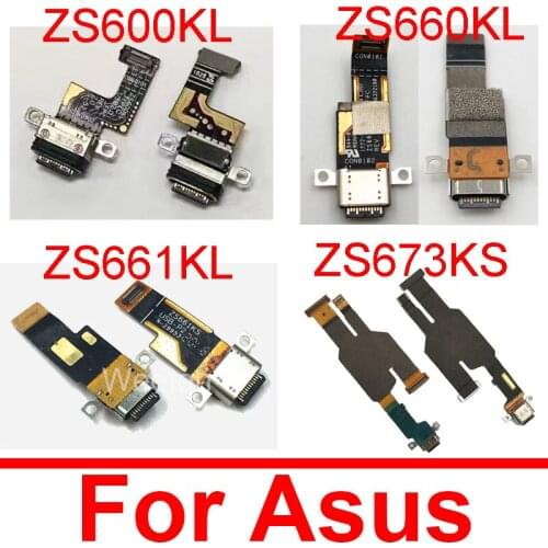 USB Charging Jack Dock Charger Board Flex Cable For Asus ROG Phone ZS600KL Phone2 II ZS660KL Rog 3 ZS661KL Rog 5 ZS673KS I005DA