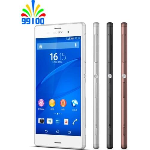 Refurbished Unlocked Original Cell Phone Sony Xperia Z3 D6603 5.2'' LTE Quad Core 3GB RAM 16GB/32GB ROM 20.7MP Camera