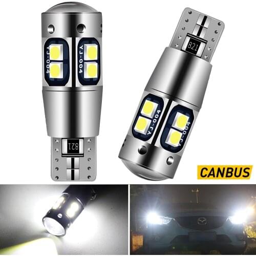 2x W5W T10 LED Canbus 168 Car License Plate Light For Renault Koleos Fluenec Latitude Kadjar Captur Talisman Megane RS Sandero